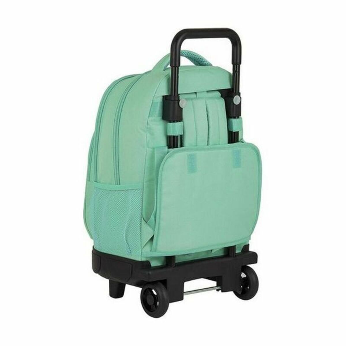 Mochila Escolar con Ruedas Compact BlackFit8 M918 Turquesa